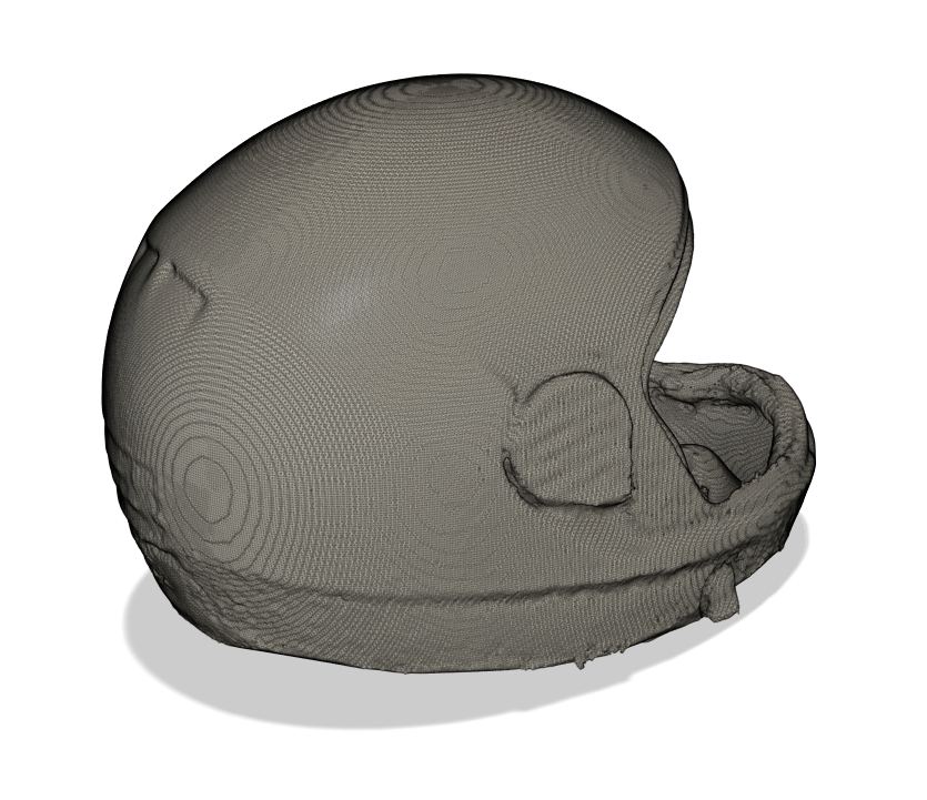 CAD model, detail view