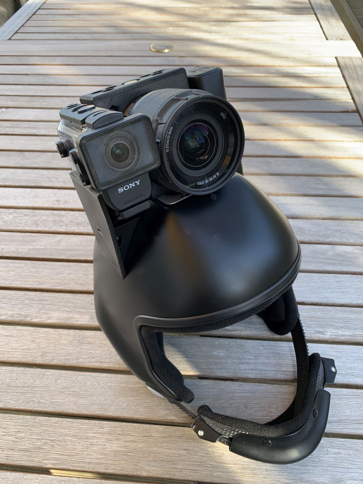 Custom Mount for a Tonfly and Sony